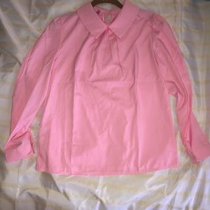 🌷Pink Collared Blouse🌷